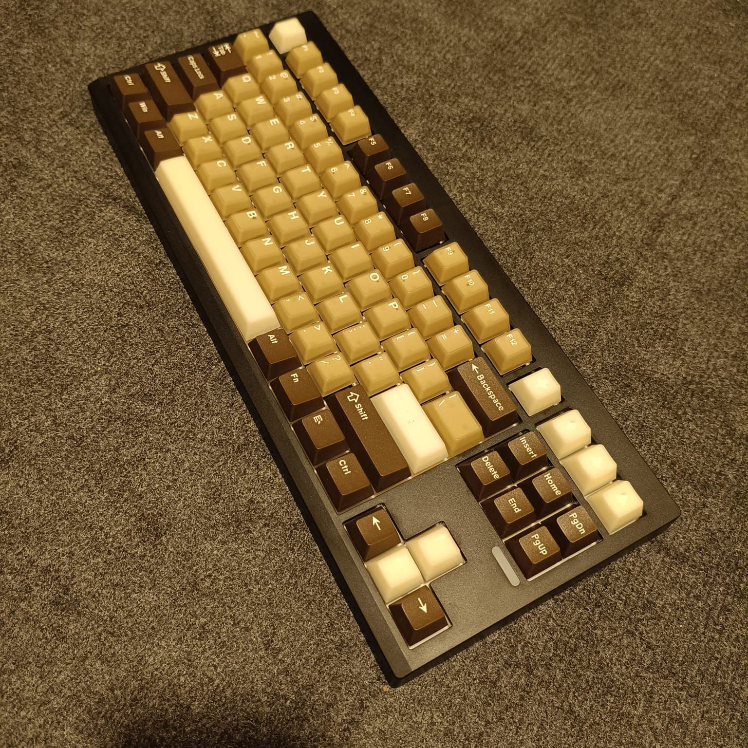 Coffee Latte custom keyboard build