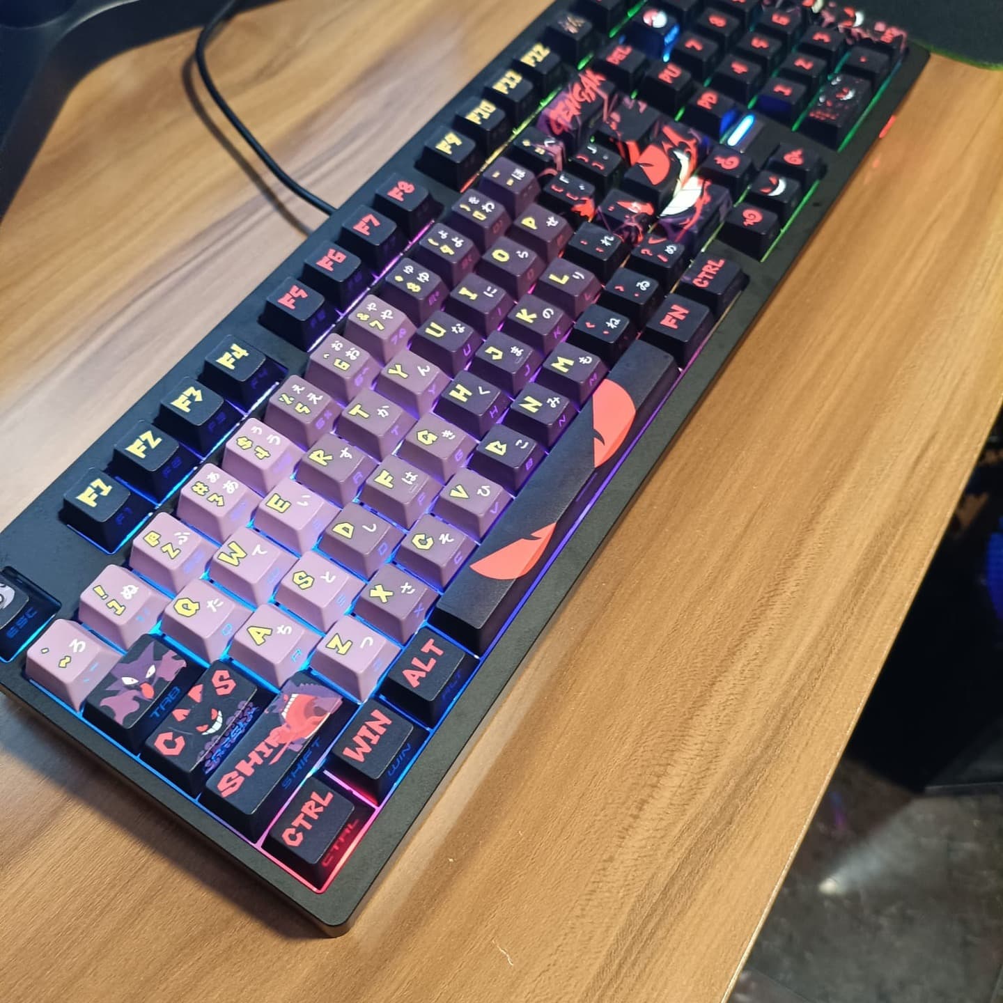 Gengar custom keyboard build