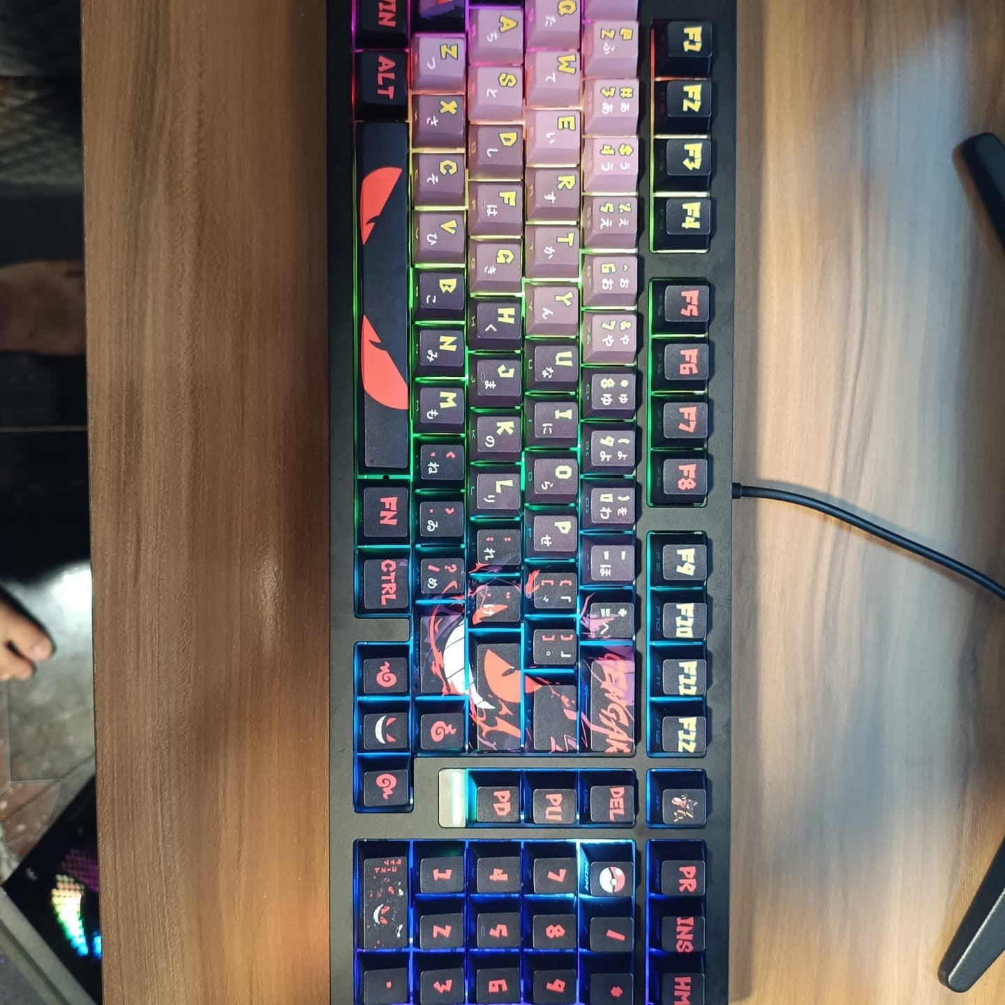 Gengar custom keyboard build
