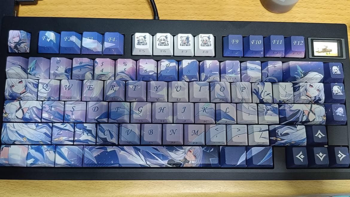 Skirk custom keyboard build