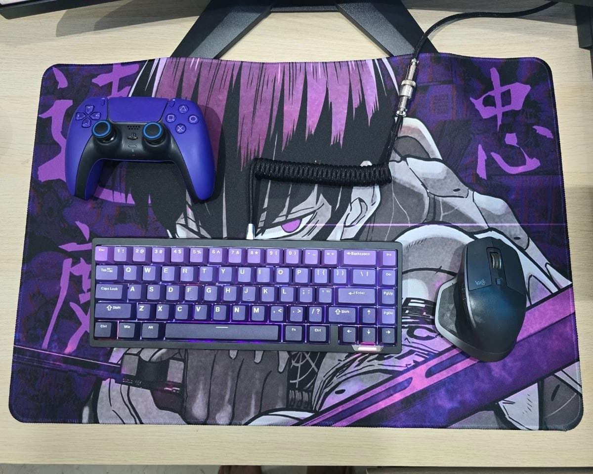 Purple Gradient custom keyboard build